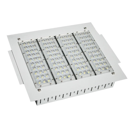 Luminária LED Posto de Combustível 200W Modular