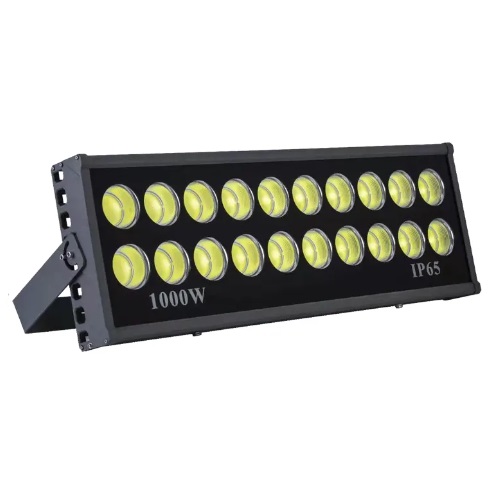 Refletor LED 1000W Preto Ultra COB